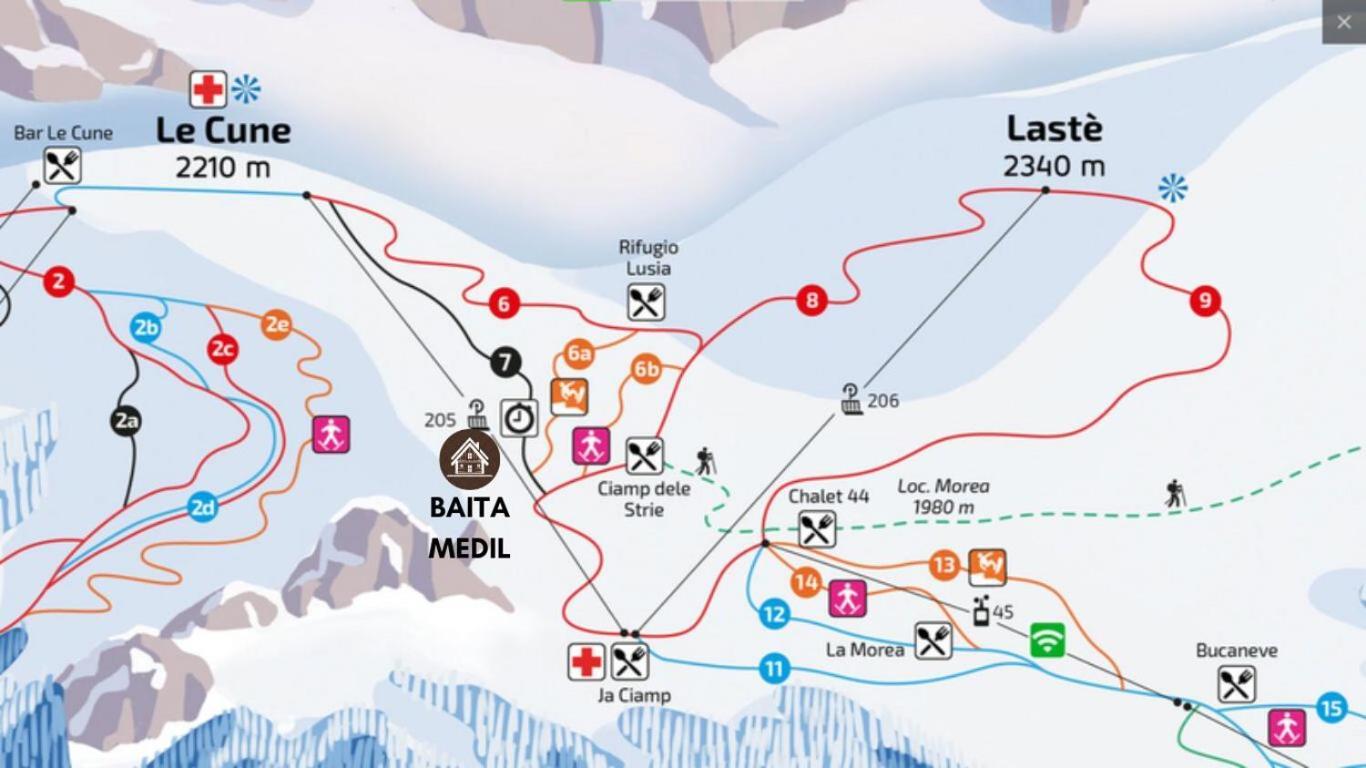 Baita Medil Predazzo Exteriör bild